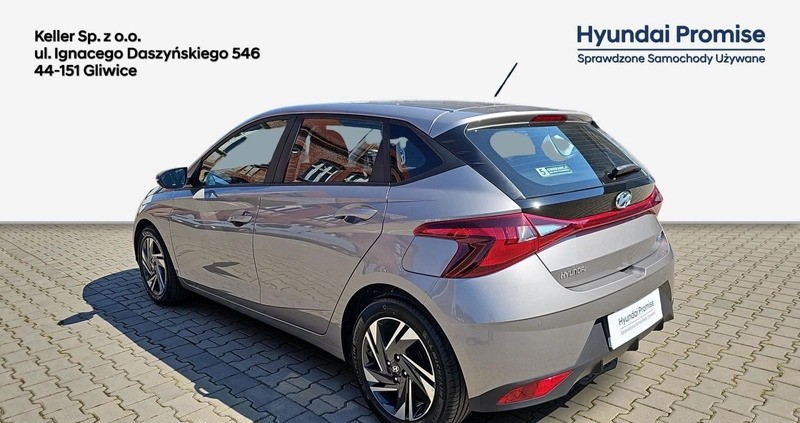Hyundai i20 cena 64900 przebieg: 10240, rok produkcji 2022 z Garwolin małe 407